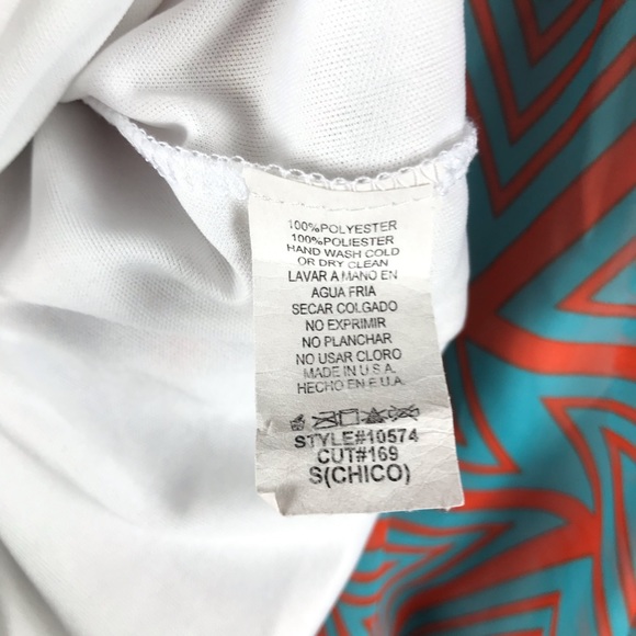 Charming Charlie Strapless Geometric Sundress Sz S - Picture 9 of 9